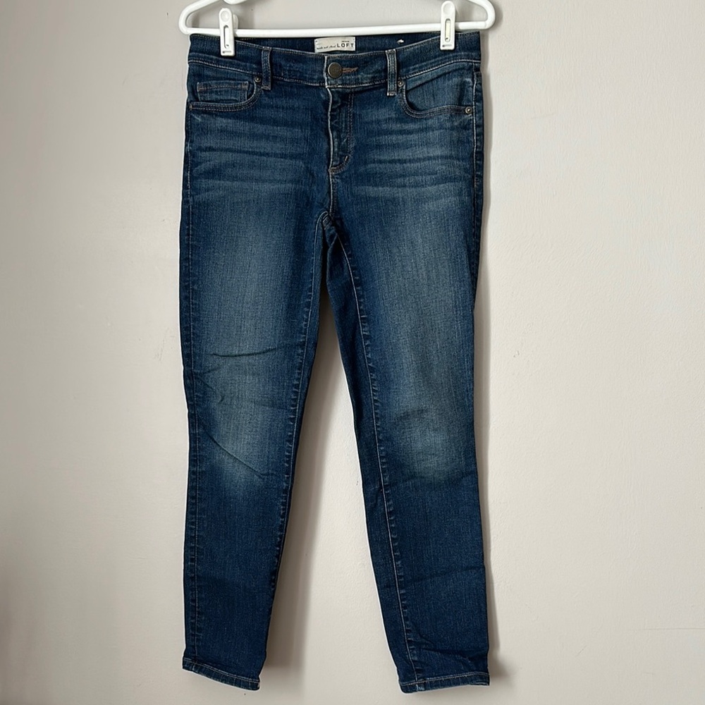 LOFT Skinny Crop Jeans size 27